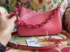 IN HAND NEW w/ TAG Kate Spade KG644 Madison Convertible Crossbody - Blossom Pink
