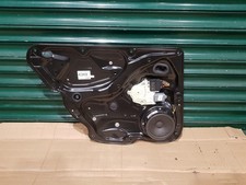 2011 VW Passat B7 Saloon Rear Window Regulator With Motor Passenger Side Left