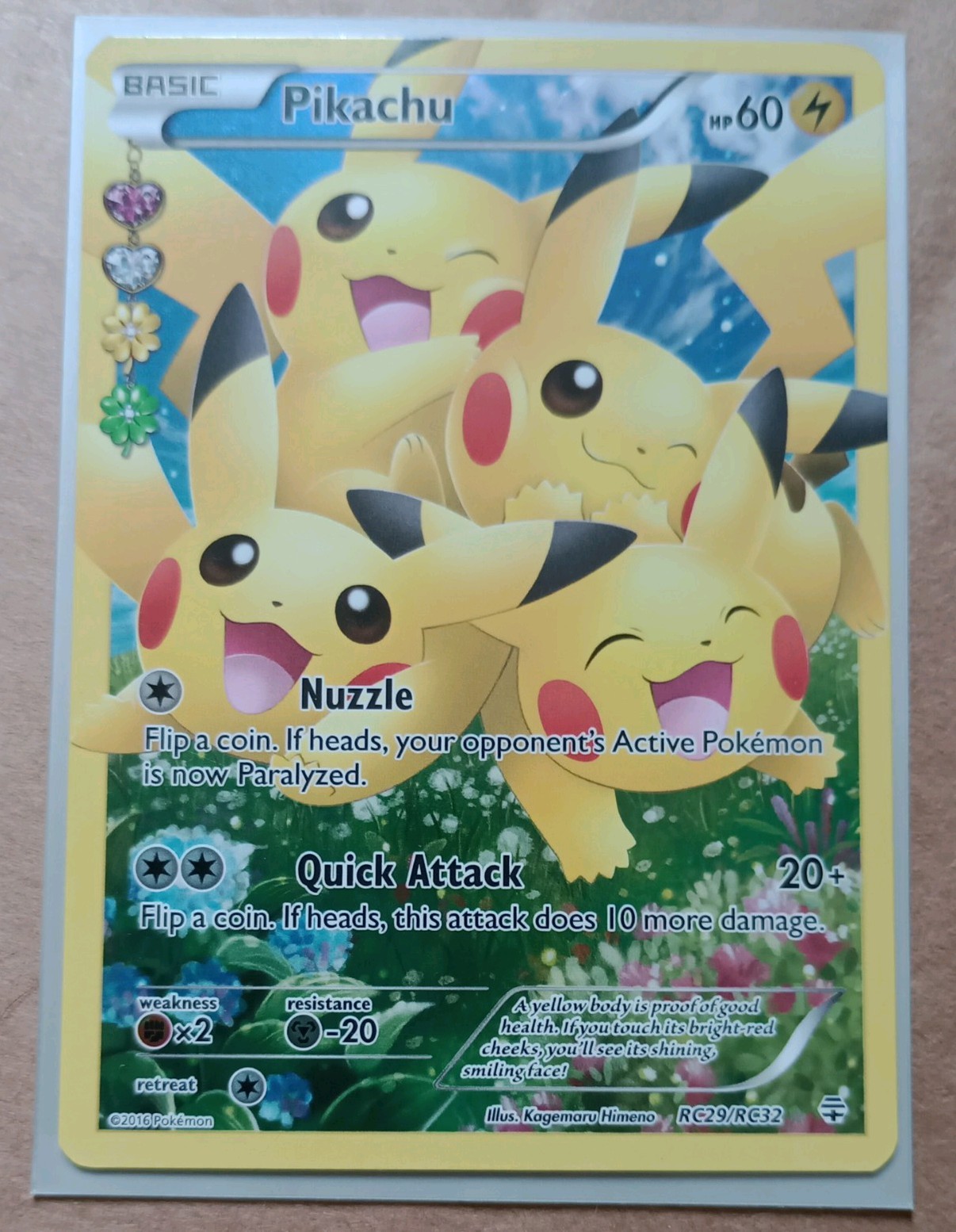 Pikachu (Full Art) RC29-32 Generations: Radiant Collection Holo