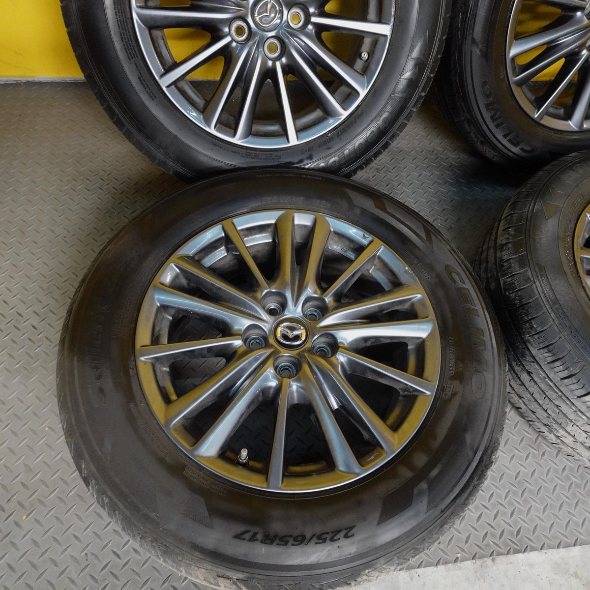 2019-2021 MAZDA CX-5 WHEEL RIM W/TIRE 225/65R17 17X7 SET OEM
