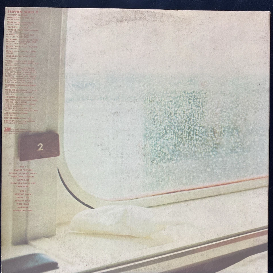 STEPHEN STILLS II 12" German Import 1971 ST-A-712222 Vintage LP Vinyl Record NM - Image 2 of 4