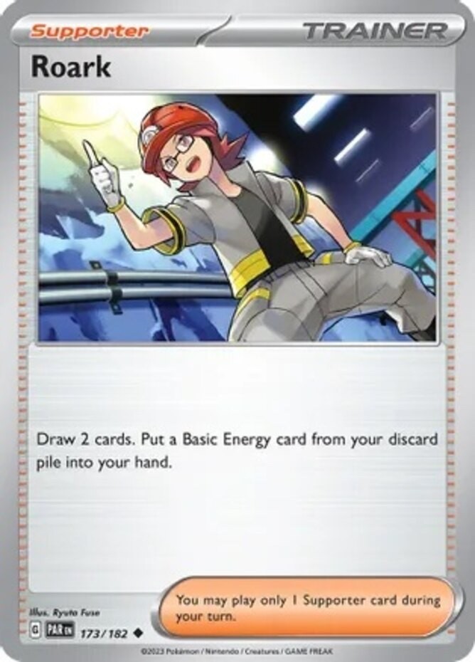 Roark - 173/182 - Pokemon - Paradox Rift - NM/M