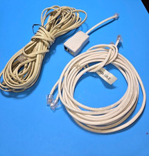 Ethernet Telephone Cables RJ45/RJ11 conn. Cat 5e, Cat 6, RJ45, RJ11 plug