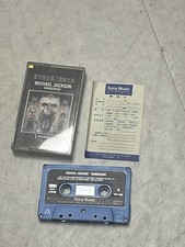 Michael Jackson Dangerous Tape Vintage Cassette Rare Blue Sony