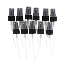  Black Fine Mist Sprayer 20/410 Caps, 4.25" Dip Tube (Bag of 12)