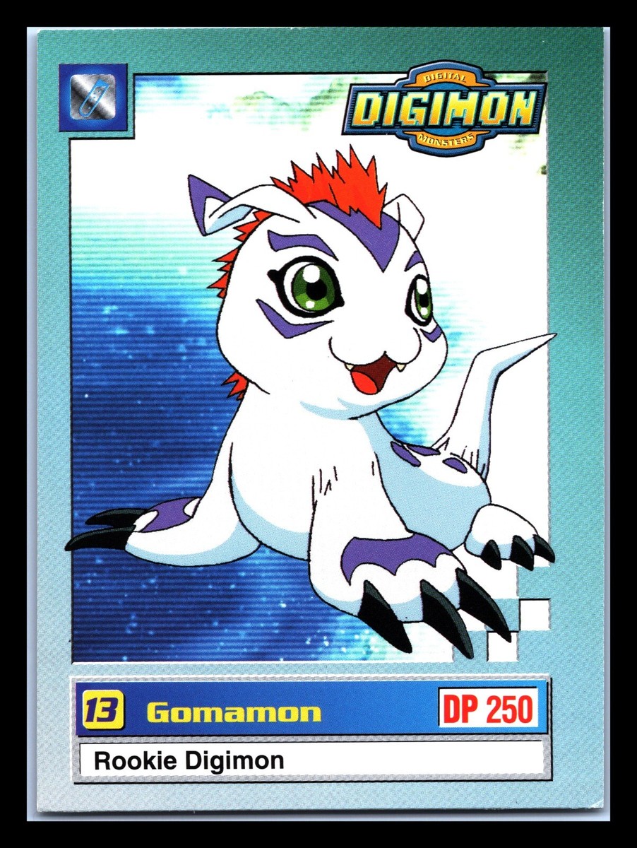 DIGIMON Gomamon #13 - 16 of 34 - SERIES 1 - 1999/2000 BANDAI