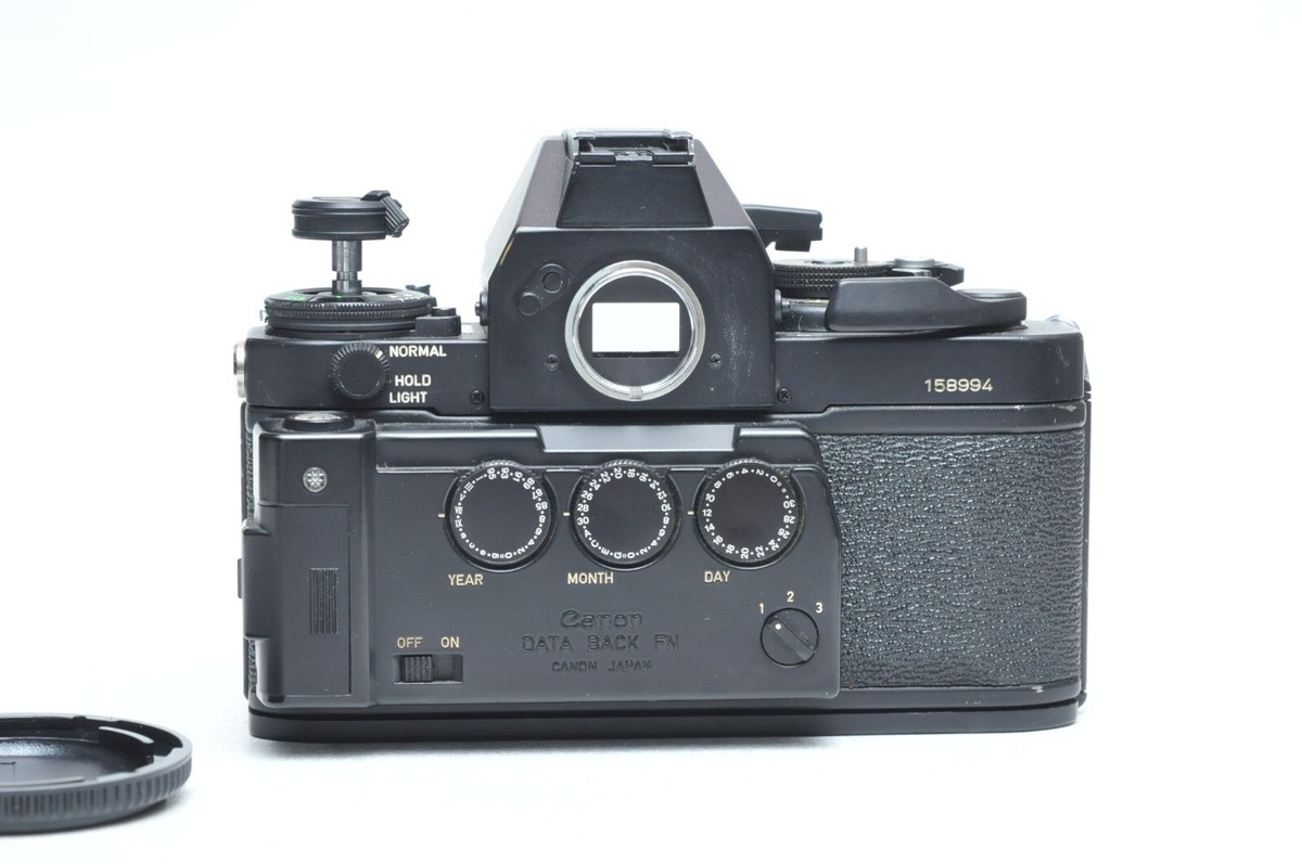 Canon F1N 35mm SLR Film Camera Body with Data Back FN | eBay Canon F1N 35mm SLR Film Camera Body with Data Back FN | eBay