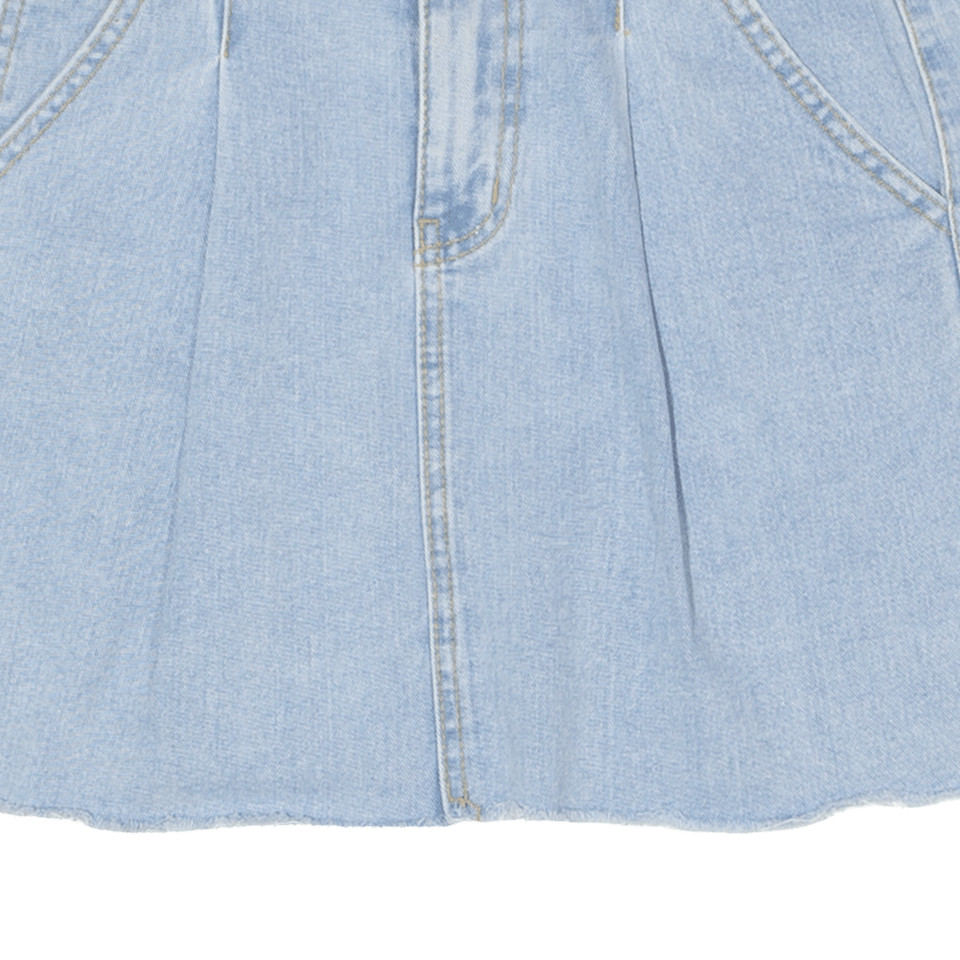 LABOR Distressed Womens Mini Skirt Blue Short Denim S eBay