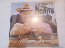 THE MISFITS 2-Laserdisc LD BRAND NEW SEALED VERY RARE GREAT FILM MARILYN MONROE!