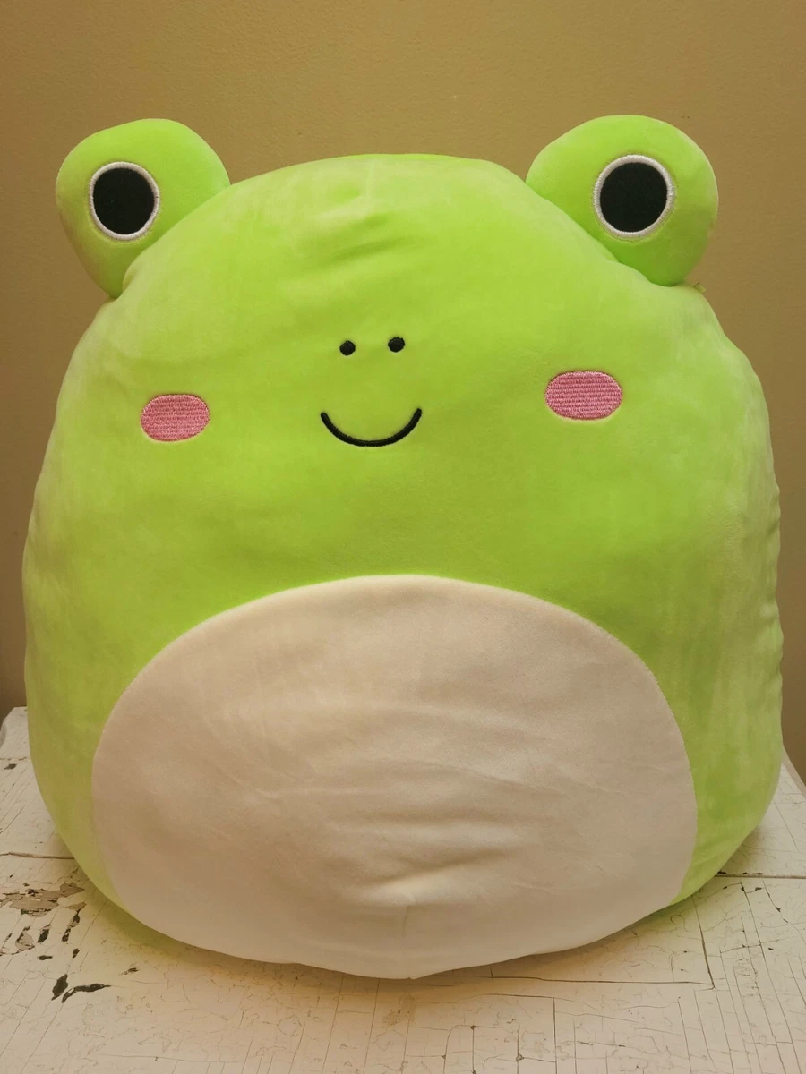 16 Wendy The Frog Squishmallow, Kelly Toy, Green White, ID#QO44, Date  05/2020