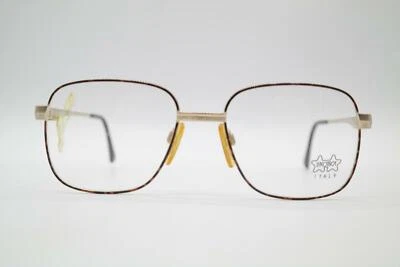 Lunettes Vintage Luxottica 1188 Plaquées Or Cuivre Ovales NOS - Photo 1/4