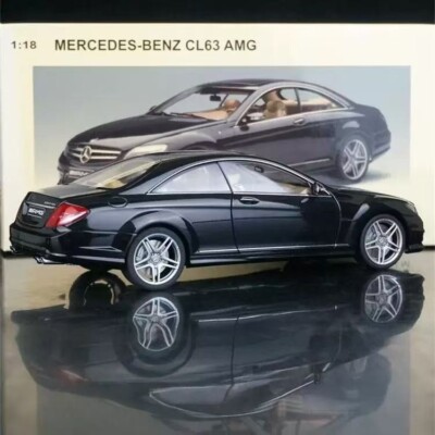 SUPER RARE* AUTOart 1/18 Mercedes-Benz CL63 AMG Black | eBay