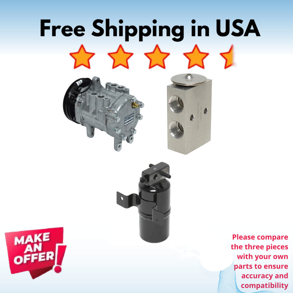 Kit Compressor A/C Fit Chrysler LeBaron 83, Aries 83-84, Plymouth Reliant 83-84