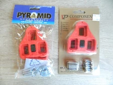 2 Pairs of New Bicycle Road Pedal Cleats~Pyramid & VP Component