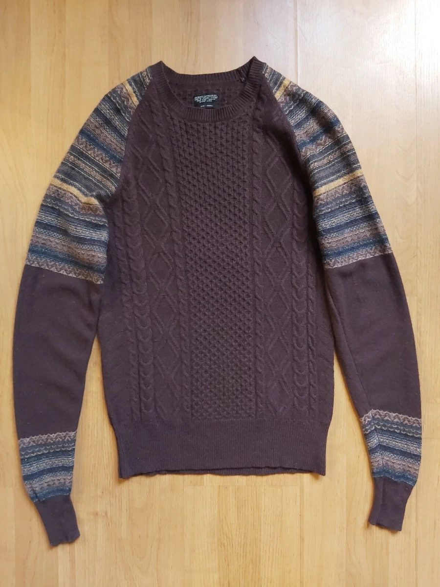 All saints cable knit sweater sale