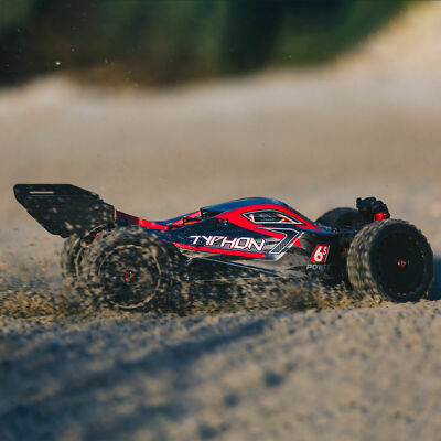 ARA8606V5 Arrma Typhon 6S BLX Brushless RTR 1/8 4WD RC Buggy Red