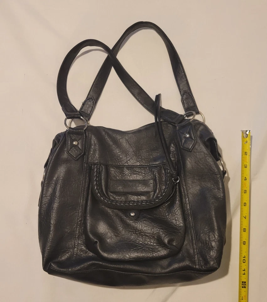 Bolso de hombro retro vintage para mujer American Eagles negro años 90 Foto 2 de 4