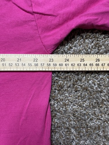 Vintage Shirt Gr. XL OSFA Nice Hooters Branson MO Hot Pink Schlafshirt Neon Ringer - Bild 10 von 11