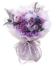 Preserved Roses Bouquets, Forever Flowers,Birthday Gifts for Women Mom Girlfr...