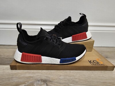 Adidas NMD R1 size UK Black Red White Blue GZ7922 UK