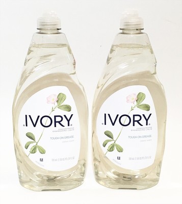 2 IVORY Ultra Concentrated Dishwashing Liquid Dish Soap, Classic Scent