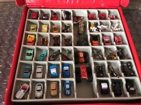 45 Micro Machines + Car Collector Case!Muscle Cars-Monster Trucks- Nice Lot Look