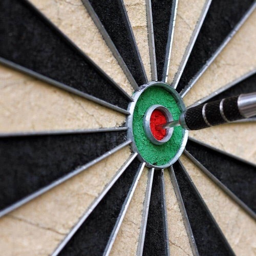 Bristle Dart Board Target Game - Picture 2 of 4