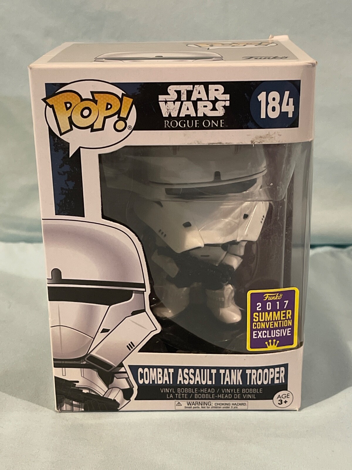 Funko Pop 2017 Summer Con. Ex. Star Wars Rogue One Combat Assult Tank Trooper