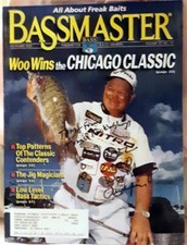 2000 Bassmaster Classic Winner Woo Daves Autographed Bassmaster Magazine