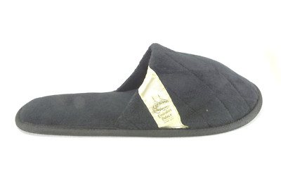 1x Emirates Palace Abu Dhabi Hotelslipper, Hausschuhe, Schwarz, ungetragen, Neu