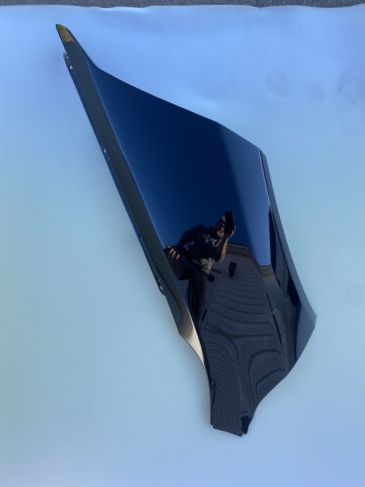 Front Right Side Fender Passenger Side Wing Panel Black OEM McLaren MP4-12C 2012
