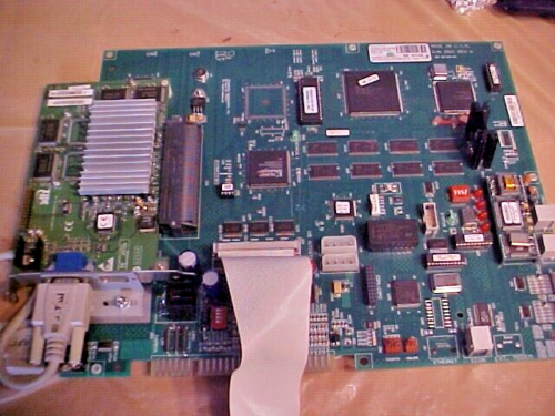 Not Working Golden tee Fore Complete Golf JAMMA arcade  board PCB +hard drive - Picture 1 of 7