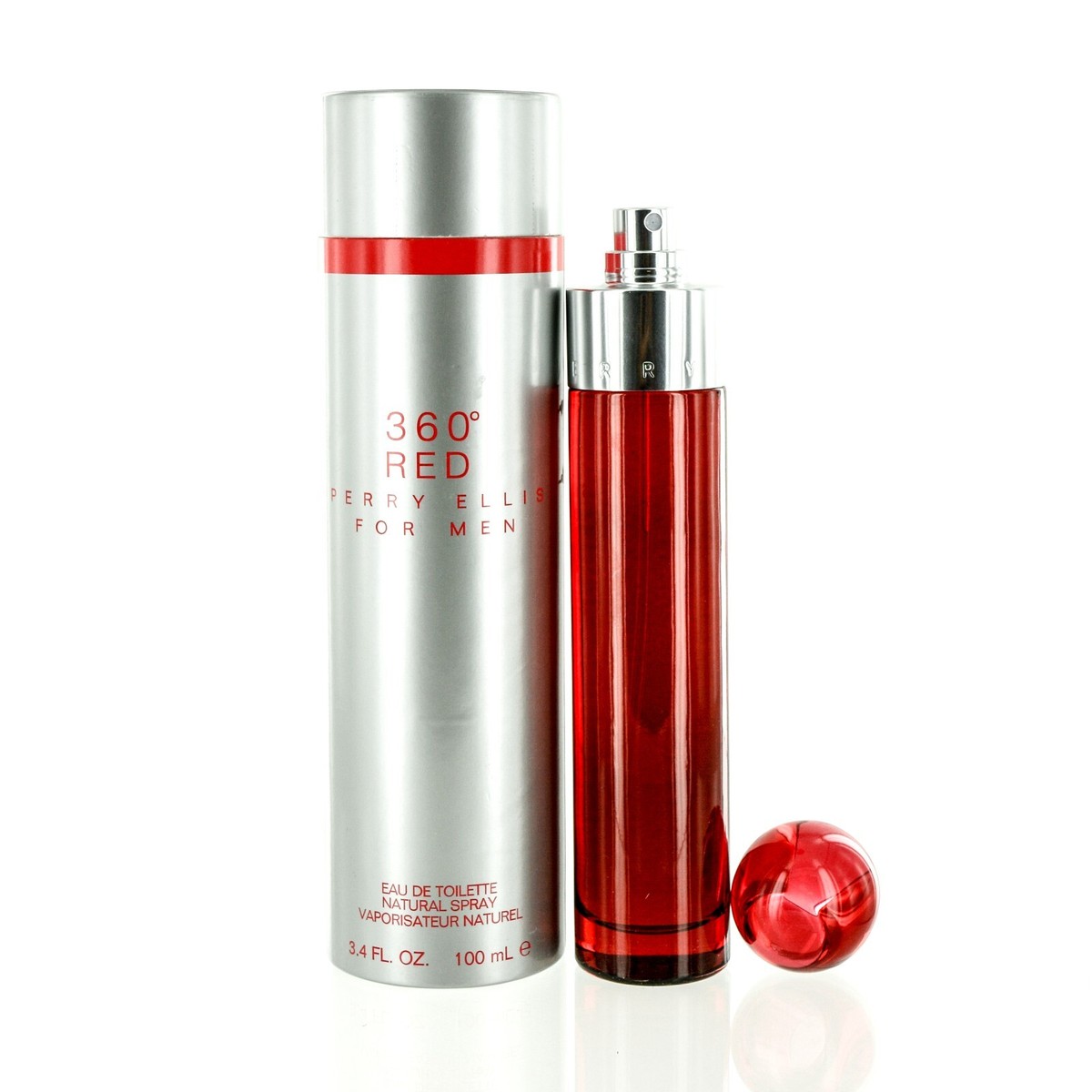 PERRY ELLIS 360 RED FOR MEN EAU DE TOILETTE 3.3 OZ NEW IN BOX | eBay