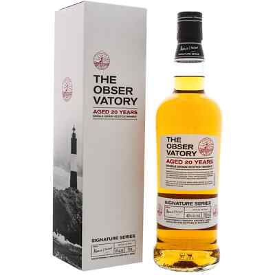 The Observatory 20 Jahre Signature Series Single Grain Whisky 0,7L 40% (NEU+OVP)