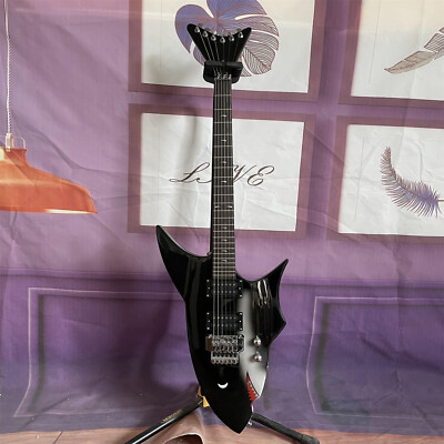 #ad Black Shark Electric Guitar Rosewood Fretboard Basswood Body Solid Body HHPickup $185.84