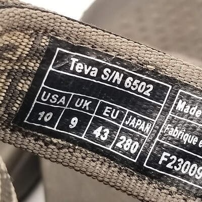 B6 Teva - Hurricane - Sandals - Black/Gray - Men display picture 2