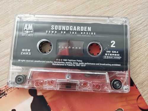 SOUNDGARDEN - Down on the Upside - Polish 1996 MC - Made in Poland - Picture 8 of 8