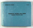 BRITISH EUROPEAN AIRWAYS PILOTS LOG BOOK 1965-68 BEA VICKERS VISCOUNT
