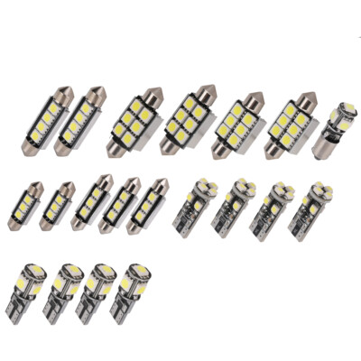 20x SMD LED Innenraumbeleuchtung Komplett Canbus Für Mercedes W204 S204
