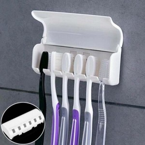 Home-Bathroom-Toothbrush-SpinBrush-Holder-Rack-Wall-Mount-Hang-Stand-New-Family