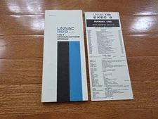 UNIVAC 1100 Exec 8 Hardware/Software Reference
