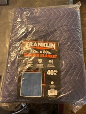 Franklin Moving Blanket 72x80 Heavy Duty Pad 40 Sq Ft Furniture Protection New