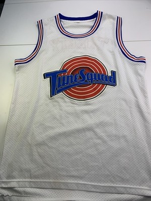 TWEETY BIRD #1/3 Tune Squad SPACE JAM Toon Jersey White STITCHED Men s Size S