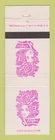 Matchbook Cover - Hughes girlie