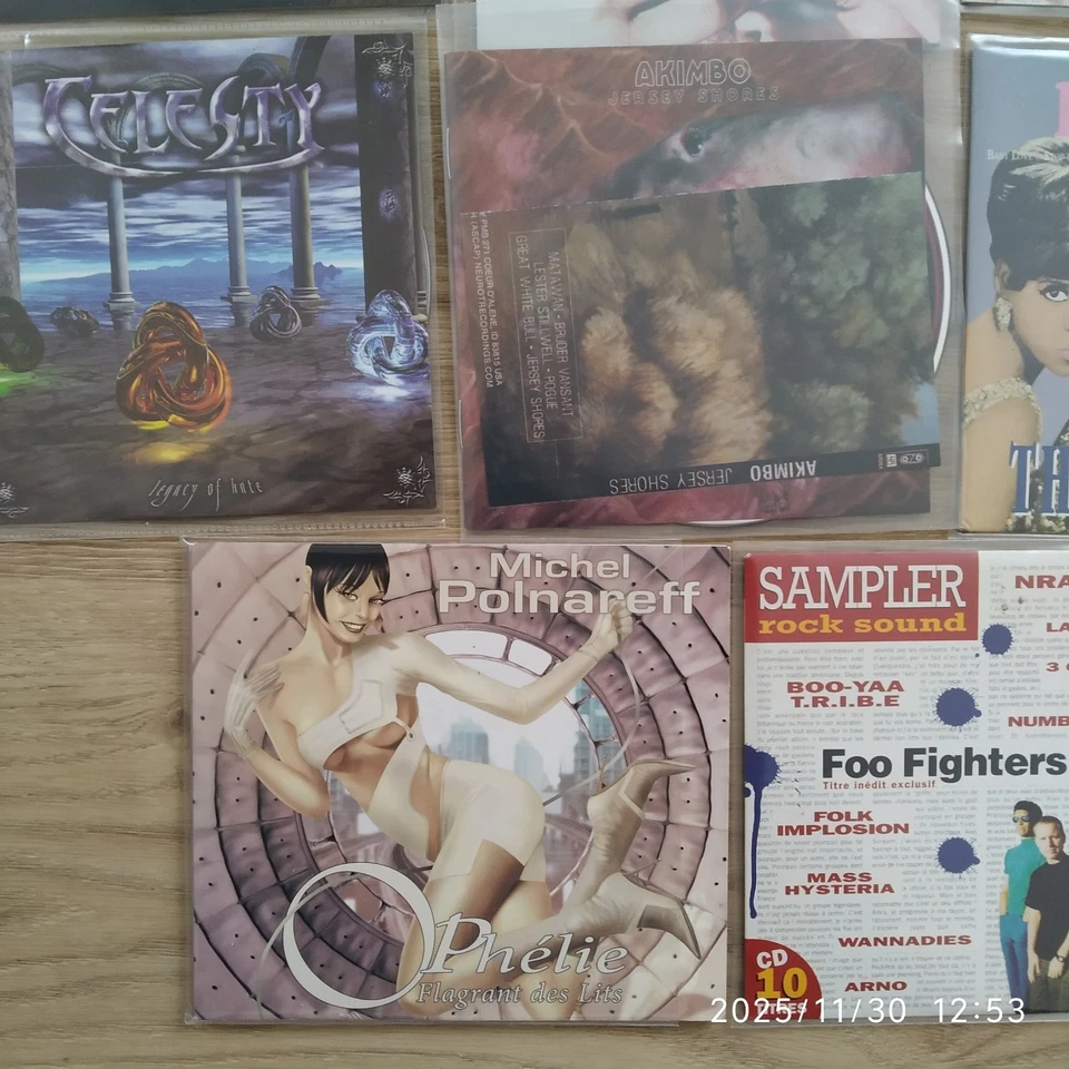 lot de 11 CD promo  rock hard trash metal - Photo 3/4