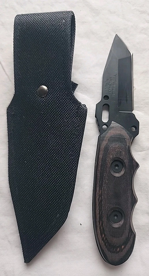 2002 年 Maxam 战术刀带鞘 #SKTOPS 停产型号/全新带盒 — 第 3/4 张图片