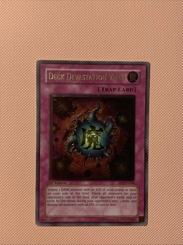 YuGiOh Deck Devastation Virus FET-EN058 (Ultimate Rare) (LP) 1st. ed
