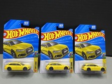 2026 Hot Wheels HW EURO 2/10 '17 Audi RS 6 Avant 66/250 Lot of 3 Cars Mattel