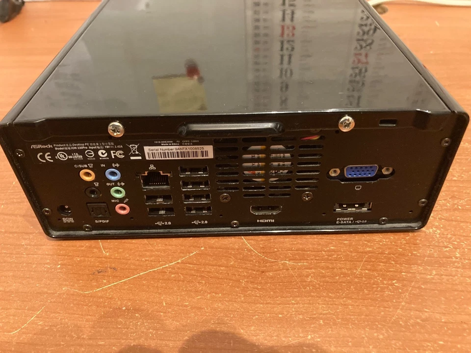 mini pc Asrock ION 330 HT - Imagen 2 de 4