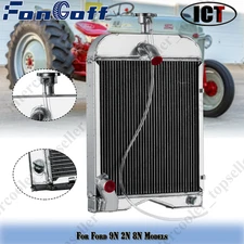 3 Core Aluminum Radiator Fits For Ford 2N 8N 9N Tractors # 8N8005 #86551430 NWE